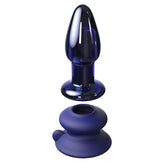 Pipedream Icicles No 85 Rechargeable Glass Butt Plug Glass Sex Toys